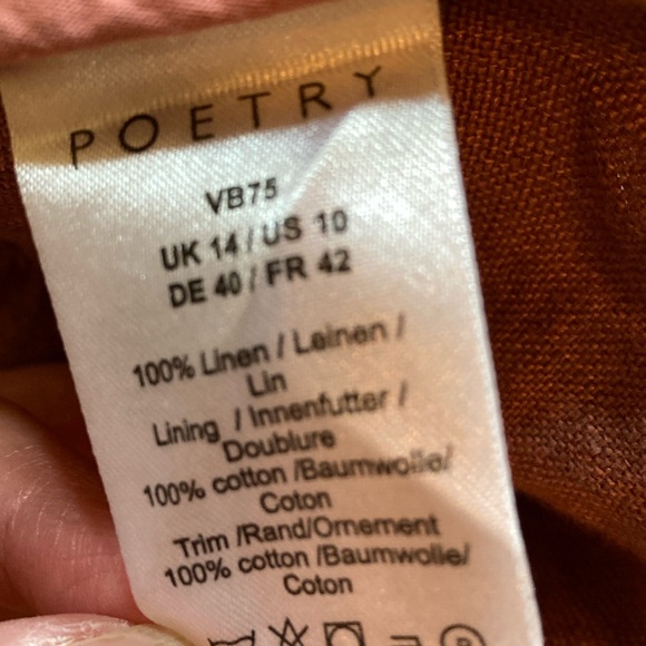 Poetry Linen Unlined Jacket - Picture 4 of 4